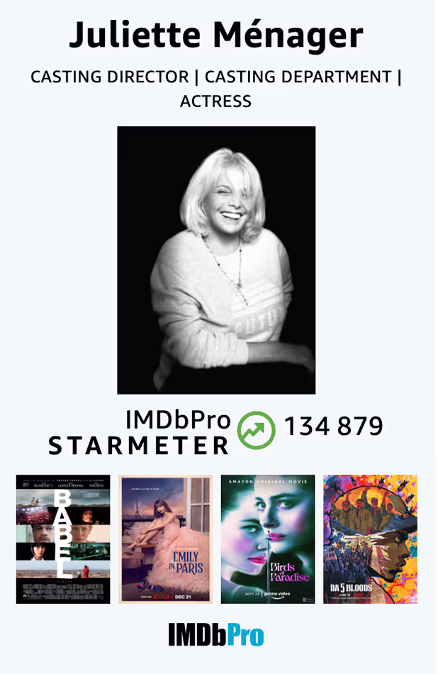 IMDB | Juliette Ménager
